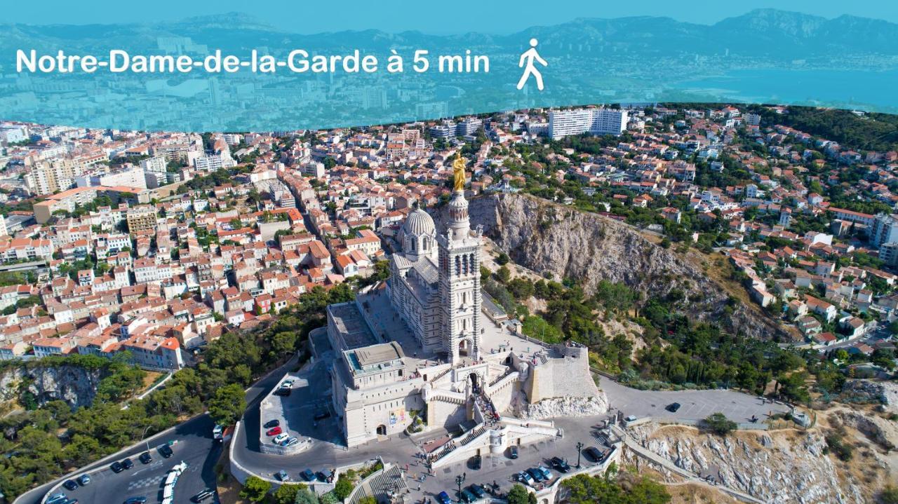 Aux Pieds De La Bonne Mere - Centre - Wifi Marsilia Exterior foto